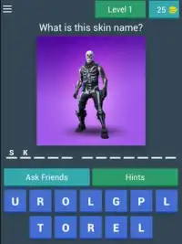 Battle Royale Skin Quiz Screen Shot 4