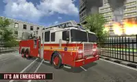 911 Fire Rescue Truck driver Screen Shot 3