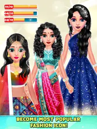 Indian Fashion Dress Up Salon Screen Shot 8