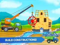 建設機械で家を建てる！子供向けゲーム Screen Shot 5