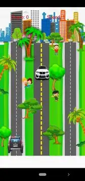 Simple car racing game Screen Shot 2