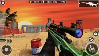 砂漠狙撃シューティング - 無料シューティングゲーム：FPS：最高の銃の射撃：無料狙撃ゲーム Screen Shot 2