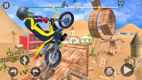 Stunt Bike Trick Master-Extreme Trials Stunt Game Screen Shot 0