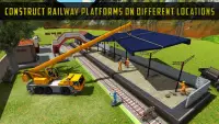Train Station Construction Build Railway Simulator Screen Shot 4