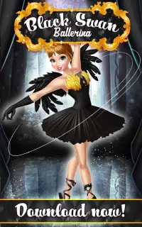 Black Swan Ballerina Dress Up Screen Shot 5