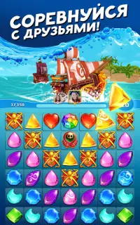 Pirate Puzzle Blast - Match 3 Adventure Screen Shot 15