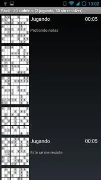 Sudoku Fácil Screen Shot 1