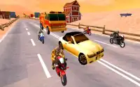 Real Bike Traffic Racing : Moto patlu HighwayRider Screen Shot 1