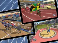 육상 경기 Athletics 2 - Free Screen Shot 11