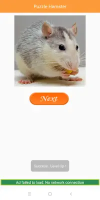 Puzzle Hamster - Cute Hamster Puzzle Screen Shot 2