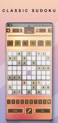 Sudoku Sakura: Classic Sudoku - Logic Puzzles Game Screen Shot 0