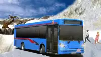 Offroad Snow Hill Bus Drive 3D Screen Shot 10