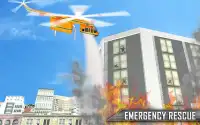 Ratować Śmigłowiec Miasto Hero Screen Shot 8