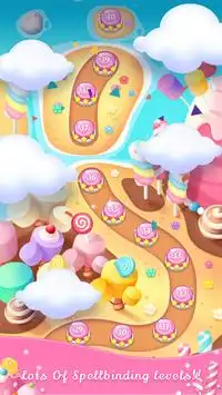 Candy Sugar - Crush Mania & Match 3 Games Puzzle Screen Shot 4
