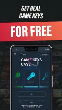 Gamekeys - free Steam keys Screen Shot 0