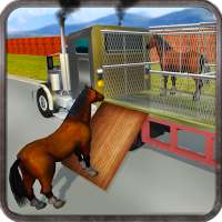 Wild Horse Zoo Transport Truck Simulator Game 2018