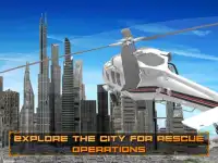 शहर हेलीकाप्टर बचाव Screen Shot 10