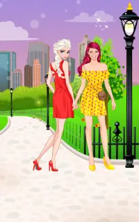 Lovely Sisters -  Sisters dress up game Screen Shot 4