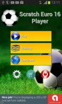 EURO 16: Scratch Soccer Player Screen Shot 0