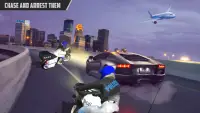 Police MotorBike Chase: 3D City Simulator Screen Shot 4