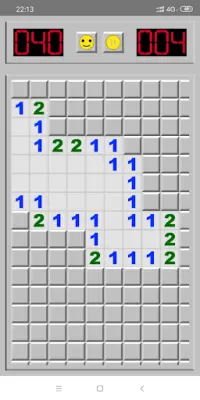 Classic MineSweeper Puzzle Game Screen Shot 1