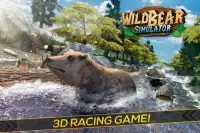 البرية الدب محاكي ألعاب 3D Screen Shot 0