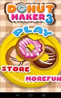 도넛 메이커 3-요리 게임 Screen Shot 4