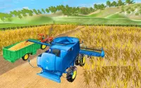 Harvesting Tractor Farming Simulator Free Games Screen Shot 0