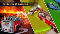 Fire Truck Rescue 3D Simulator Screen Shot 2