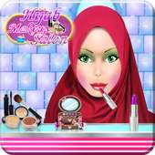 Hijab Makeup Salon Hi Mädchen