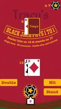 Blackjack Offline Mobile Poker Screen Shot 0