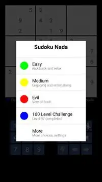 Sudoku Nada Screen Shot 2