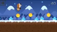Tiny Snow Boy Dash Jump Blocks Screen Shot 3