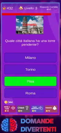 Quiz Ciao: gioco a quiz Screen Shot 0