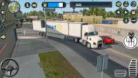 Semi Truck Driving Cargo Games Screen Shot 4