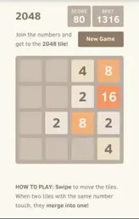 2048 Screen Shot 0