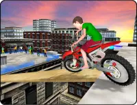 Kids Motorbike Stunts Master Roof Top Arena 2018 Screen Shot 9