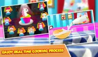 Unicorn Cupcakes Cooking Game - Pony Rainbow Chef Screen Shot 6