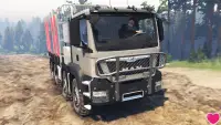 Vận tải hàng hóa điên Off Road Truck Simulator Screen Shot 13