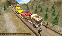 Offroad Army Car Transporter - World War Challenge Screen Shot 4