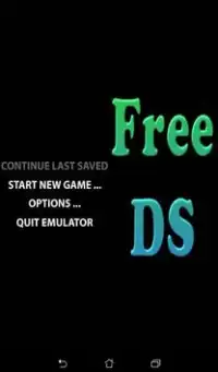 Free DS Emulator Screen Shot 0