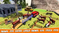 Animal Zoo Safari Cargo Animal 6X6 Truck 2019 Screen Shot 0