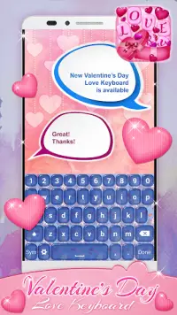 Valentine’s Day Love Keyboard Screen Shot 4