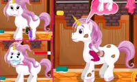 Perawatan Unicorn - Game Anak Screen Shot 0