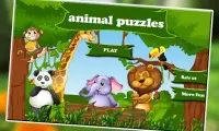 Jeu de puzzle animal Screen Shot 5