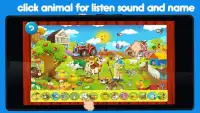 Abc niños animales : Alfabeto, Números, Granja Screen Shot 4