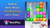 NumPlus 숫자 블록 떨어지는 퍼즐 게임 Screen Shot 3