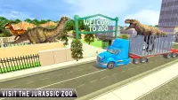 Jurassic Animal Simulator - Animal Transport Games Screen Shot 1