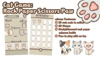 Cat Game: Rock Paper Scissors Paw Screen Shot 0