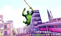 Rope Flying City Hero - Mafia Crime City Game Screen Shot 2